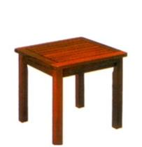 TIVERIAN RED SHOREA LOW TABLE 45X45