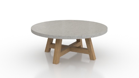 ΤΡΑΠΕΖΙ CEMENT Φ.120 WOOD