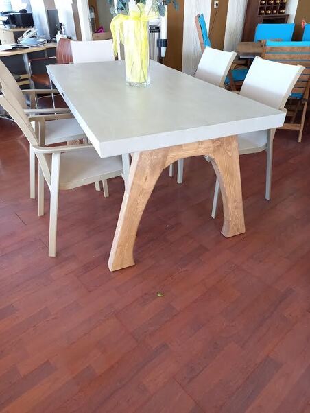 ΤΡΑΠΕΖΙ CEMENT WOOD DREAM 180X90