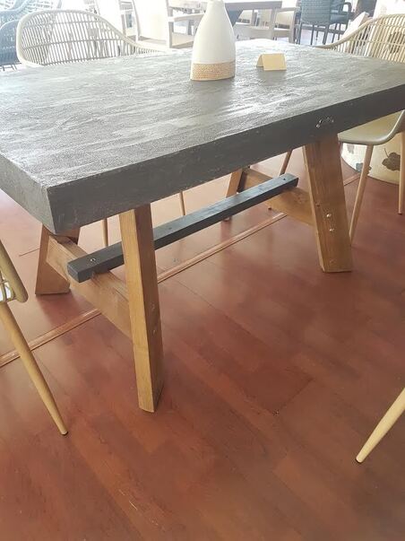 ΤΡΑΠΕΖΙ CEMENT Νο7 150X80