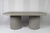 ΤΡΑΠΕΖΙ OVAL CEMENT HAAKI 220X110X75