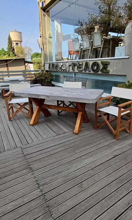 ΤΡΑΠΕΖΙ CEMENT TULUM 160X90